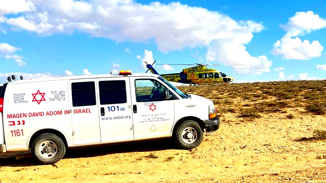 النقب: إصابة سائق دراجة نارية (22 عامًا) بحادث مروع - حالته خطيرة