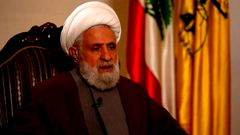 "من قال إننا ننتظر منكم أن تتوقفوا أو لا تتوقفوا؟"..نائب نصر الله يرد على تصريحات وزير دفاع إسرائيل