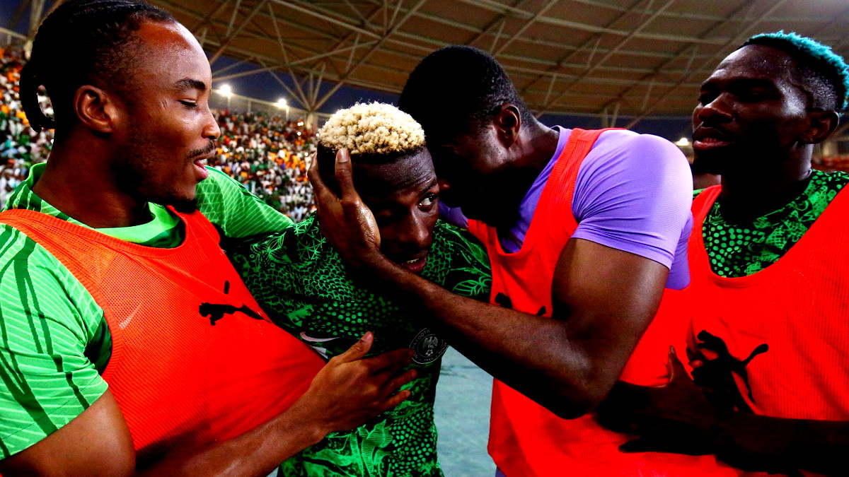 نيجيريا تنهي مغامرة جنوب إفريقيا وتبلغ النهائي