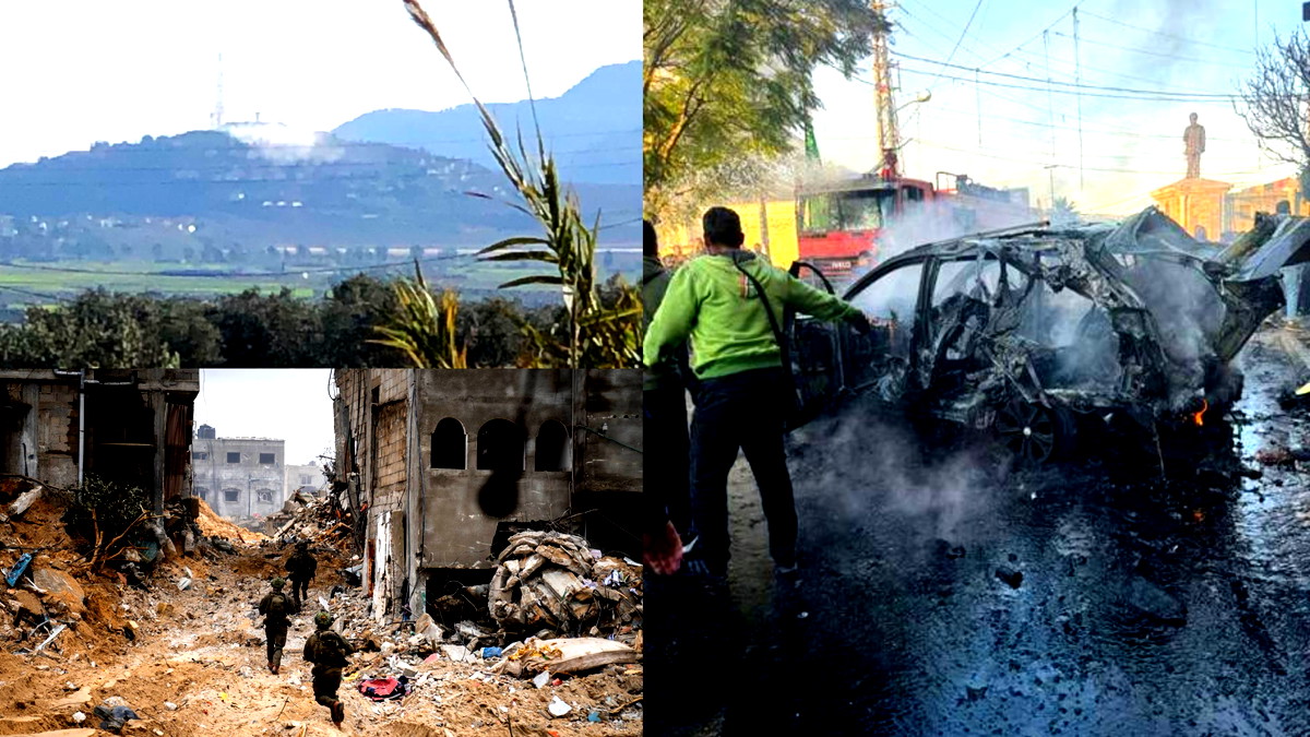 125 يومًا على الحرب| احتدام المواجهات على الجبهة الشّمالية- قتيلان عقب استهداف الجيش الإسرائيلي لسيارة في الجنوب اللّبناني 