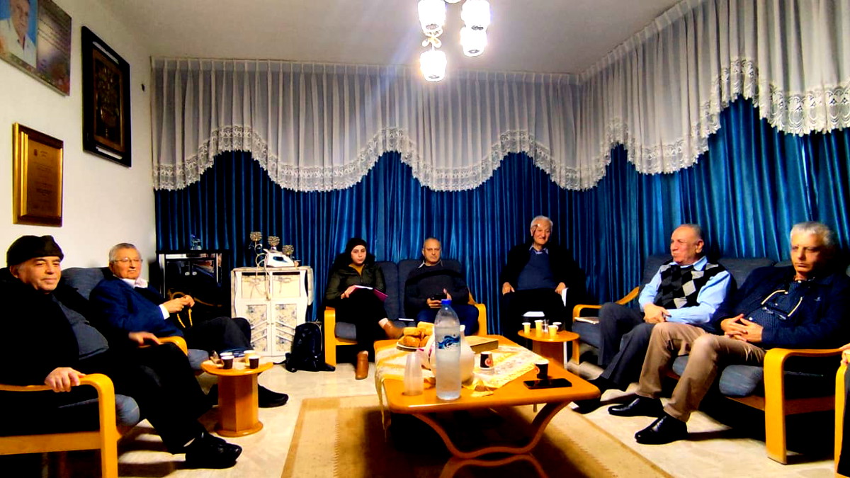 الاتّحاد العام للكتّاب الفلسطينيّين- الكرمل 48 يعقد اجتماع عمل في القطاع الجنوبي للاتّحاد