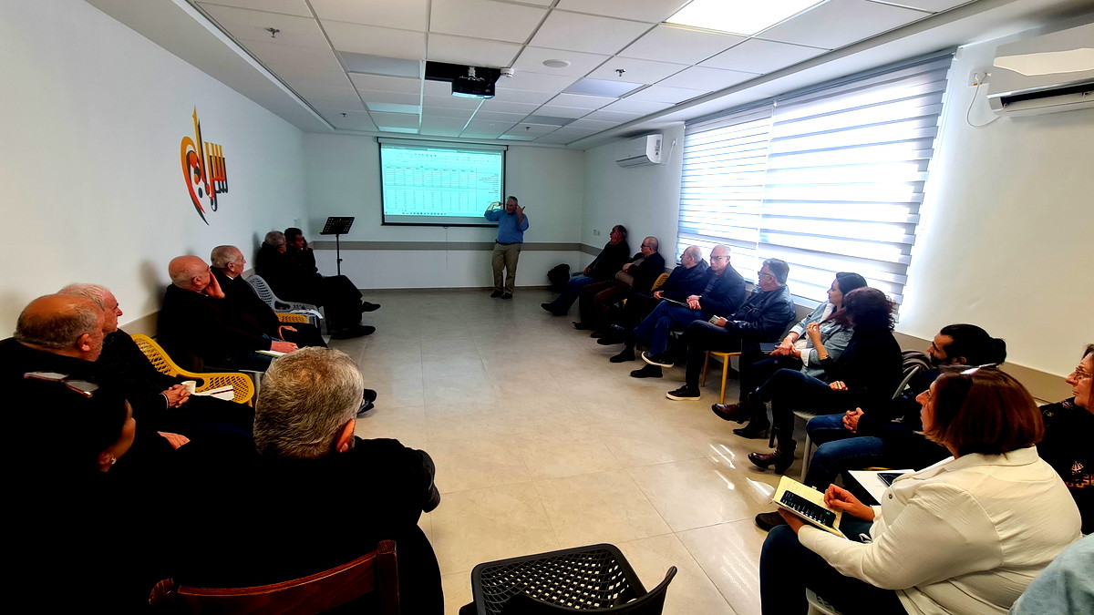 لقاءٌ تدريبي لمدراء الجمعيات الثقافية العربية مع طاقم مؤسسة عوجن