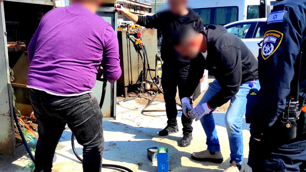 نشاط ضدّ محطات الوقود غير القانونيّة في بلدة المقيبلة