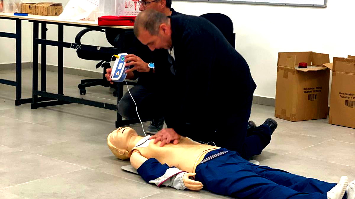 البعينة النجيدات: ورشة إنعاش ارشادية لطاقم المركز الطبي تسافون بوريا