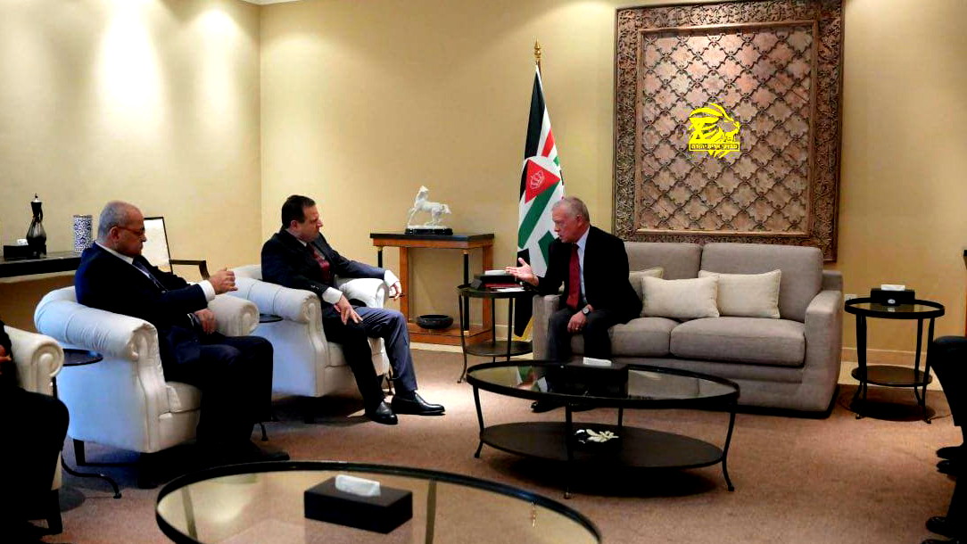 الطيبي وعودة والعطاونة يلتقون العاهل الأردني ويناقشون معه الأوضاع في القدس والأقصى قبل رمضان