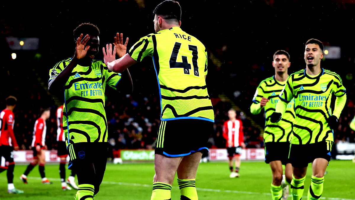 آرسنال يُمطر شباك شيفيلد يونايتد بسداسية