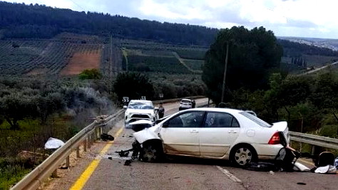 نقل رضيعة (10 أشهر) من بلدة الحسينية إلى مشفى نهاريا بعد تعرضها لحادث آليم - حالتها خطيرة