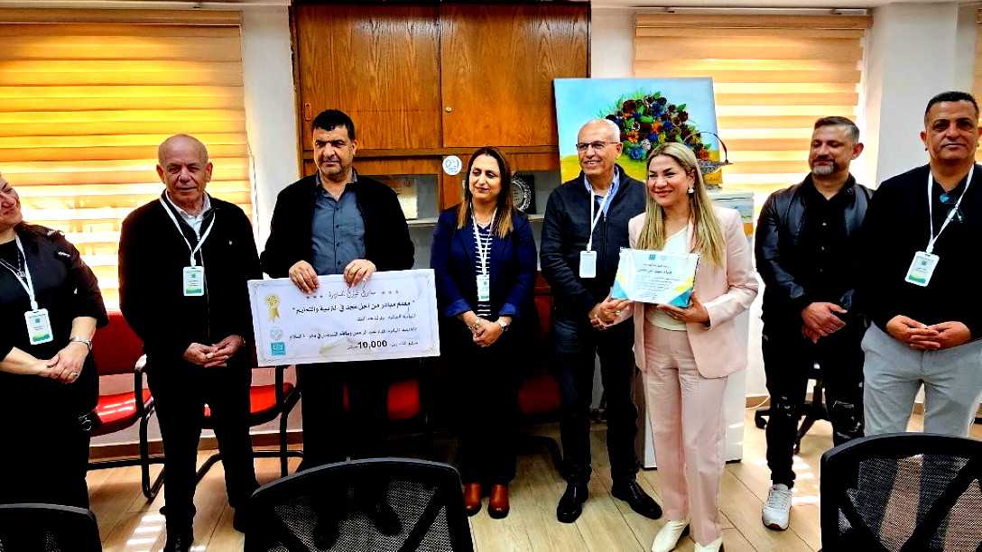 مديرة قسم التعليم العربي بوزارة التربية والتعليم شيرين ناطور حافي تزور بلدة مجد الكروم للإطلاع على سيرورة عمل قسم التربيه والتعليم