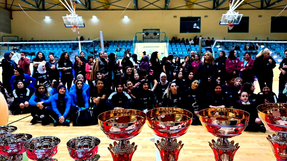 سخنين: ضمن نشاط يوم المرأة العالمي- فرق نسائية تشارك في دوري المرأة والربيع لكرة الشبكة 
