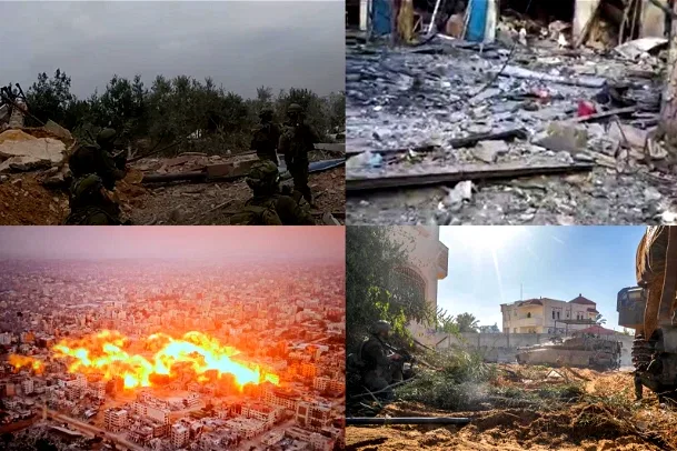 قصف كثيف تجاه مناطق عدة في القطاع والصحة تؤكد ارتفاع حصيلة ضحايا سوء التغذية في غزة الى 27
