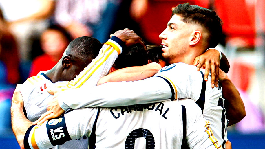 ريال مدريد يحقق فوزاً عريضاً على مستضيفه أوساسونا