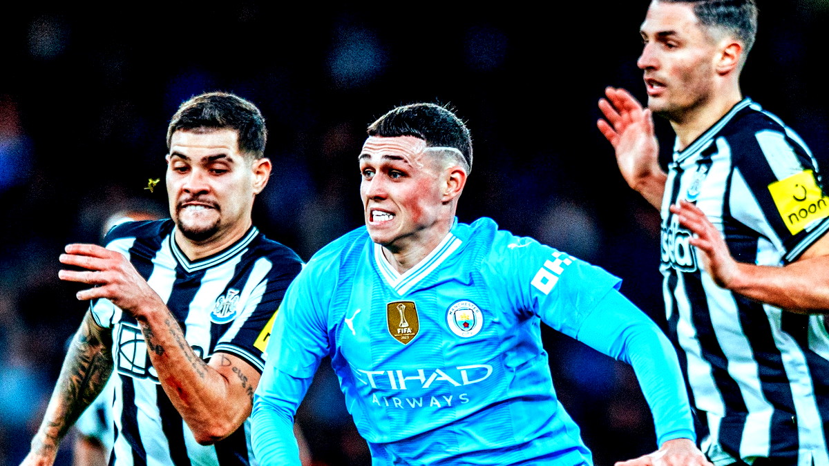 مانشستر سيتي يتخطّى نيوكاسل يونايتد ويبلغ نصف نهائي كأس الاتحاد الإنجليزي