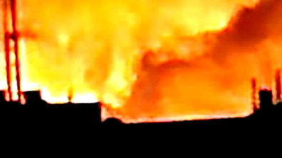 دوي انفجارات قوية في ريف دمشق ناجمة عن قصف إسرائيلي