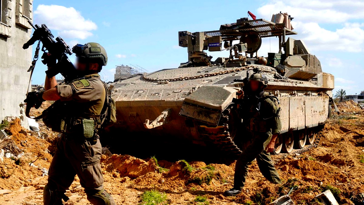 إذاعة كان: حزب الله يدمر دبابة إسرائيلية ونجاة ضابط رفيع كان بداخلها