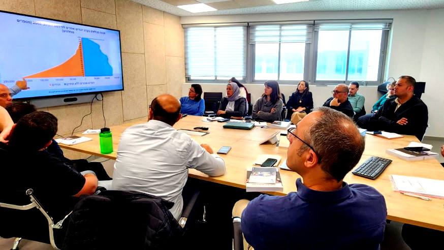 طاقم سلطة التطوير الاقتصادي يلتقون مندوبي دائرة الإحصاء المركزية