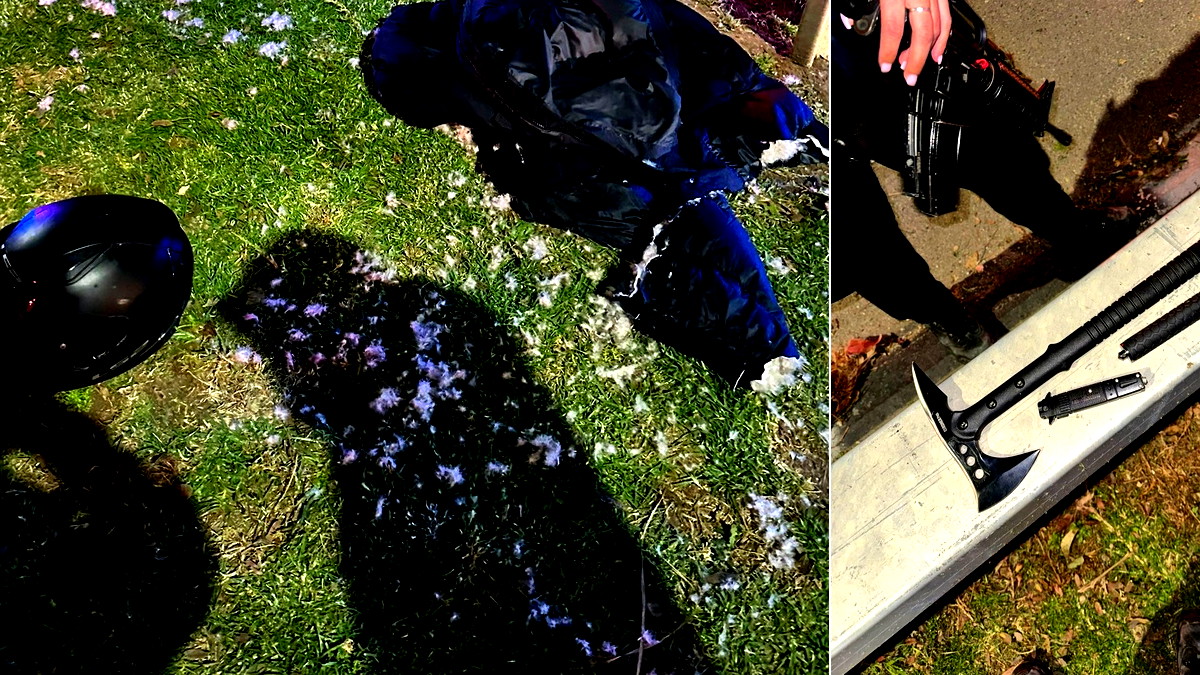 الشرطة تطلق النار على شاب ملثم ويحمل فأس خلال مطاردته شخصا في مدينة بيت شيمش