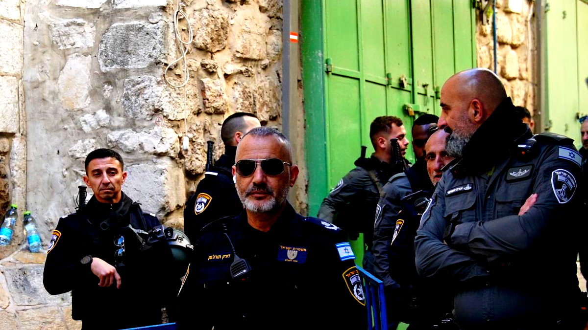 استعدادات شرطة إسرائيل خلال الجمعة الثانية من شهر رمضان المبارك في القدس