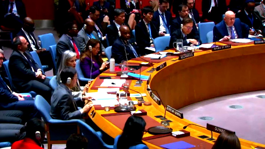 فيتو روسي - صيني يحبط مشروع قرار أميركي لوقف إطلاق نار مشروط في غزة