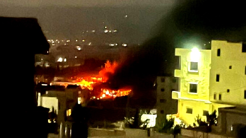 لبنان.. غارة إسرائيلية على منطقة العسيرة في بعلبك وأنباء عن وقوع إصابات