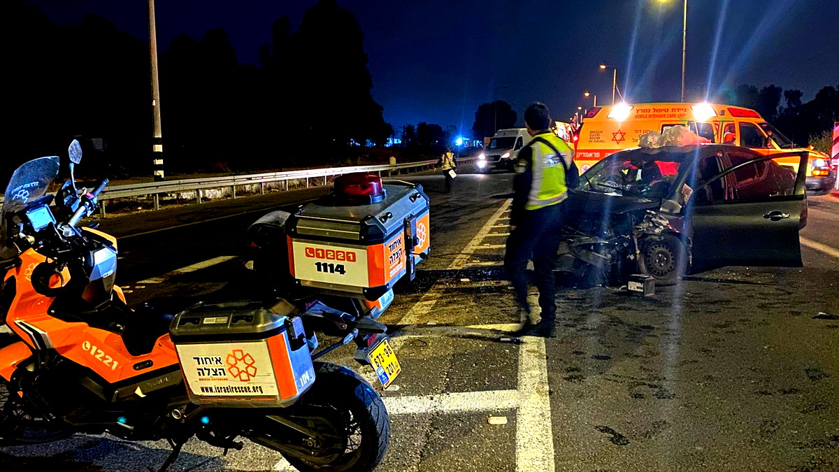 مصرع شابة واصابة شاب بجراح خطيرة اثر حادث طرق بالقرب من رحوفوت