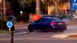 فيديو- إلقاء القبض على سائق خلال قيادته بتهور في مدينة عكا