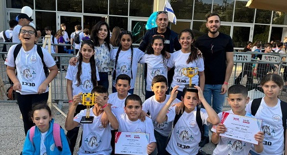 المدرسة الابتدائية د تفوز بالمرتبة الأولى على المستوى القطريّ في التّميّز الهندسيّ