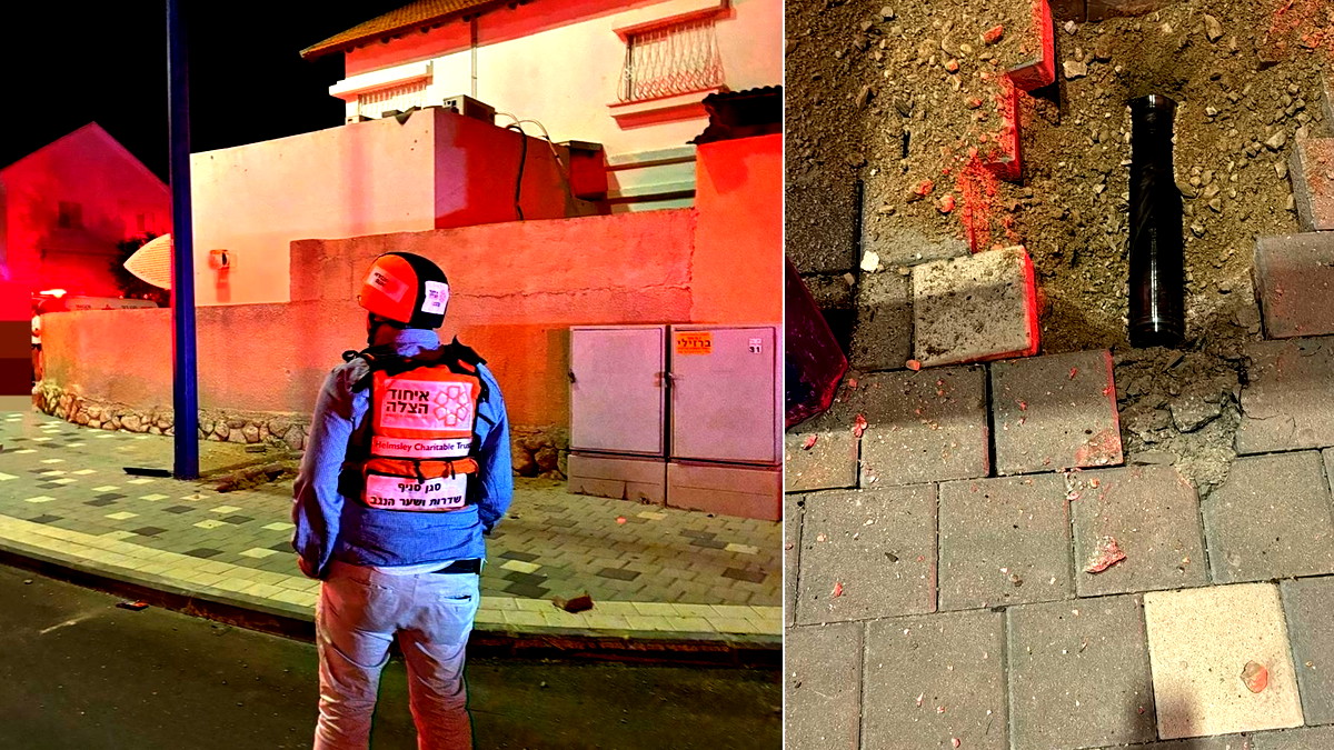 بلدية سديروت: سقوط صاروخ في حي مأهول أُطلق من غزة باتجاه المدينة