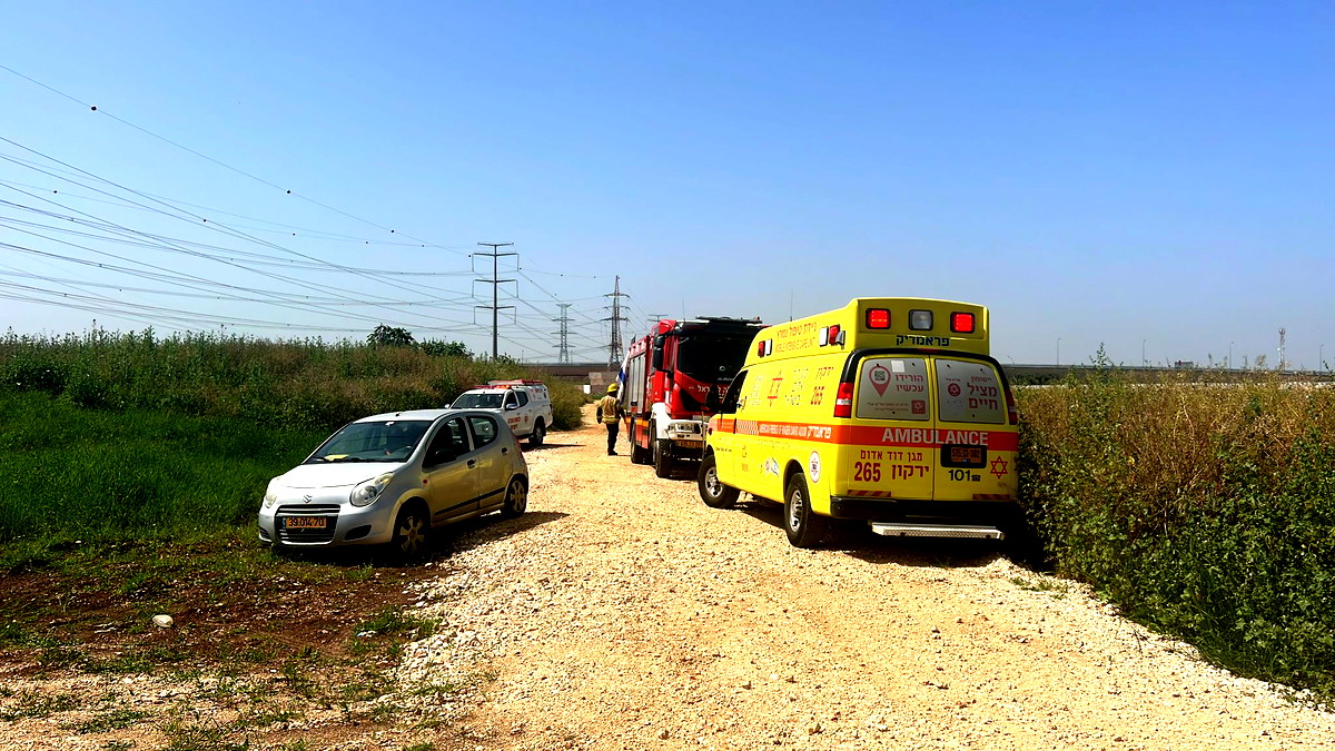 إصابة شاب ( 37عامًا) بجروح متوسّطة إثر إنقلاب تراكتورون في تل أبيب