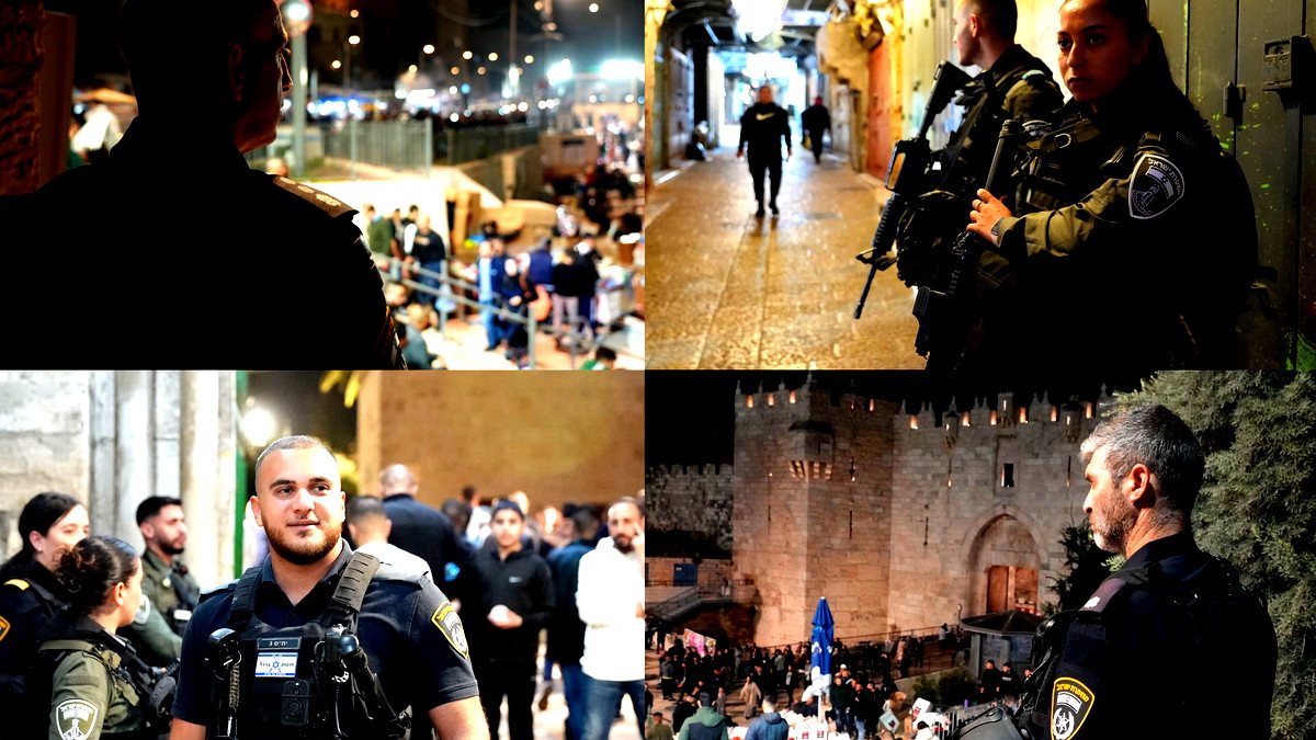 الشرطة في بيان لها| أكثر من مليون ونصف مصلٍ توافد للحرم القدسيّ خلال الشهر الأخير- اعتقال 100 شخصٍ بشبهة التحريض والقيام بأعمال شغب