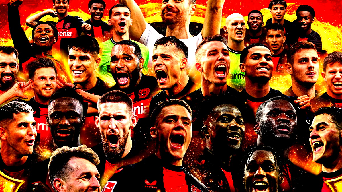 باير ليفركوزن يهزم بريمن ويتوج بلقب الدوري الألماني لأول مرة في تاريخه