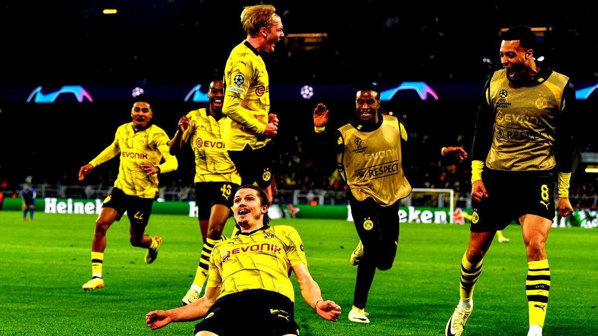 دورتموند يهزم أتلتيكو في مباراة مثيرة ويبلغ نصف النهائي