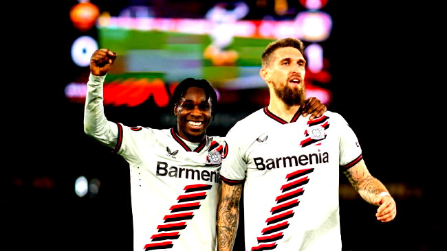 باير ليفركوزن يهزم روما بثنائية ويضع قدماً في نهائي الدوري الأوروبي