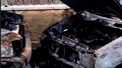 الرّامة: اشتعال النّيران في عدد من المركبات  والشّرطة تحقّق في ملابسات الحادث