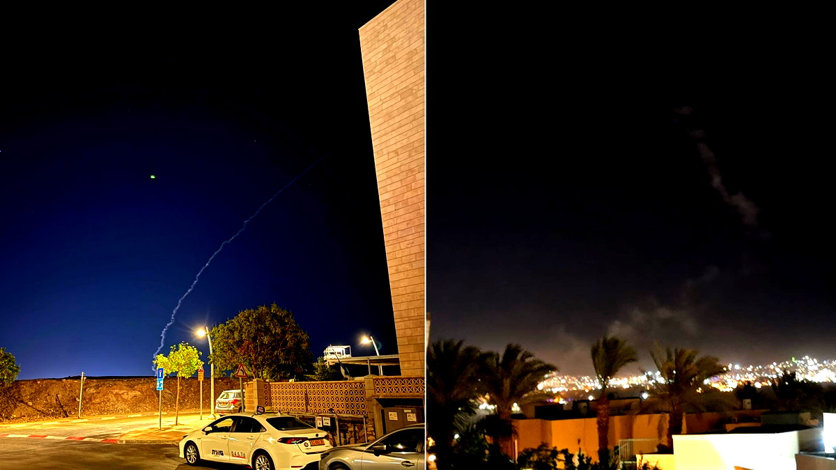 اعتراض طائرات مسيرة في ايلات وصفارات الانذار تدوي في منطقة الجليل الاعلى