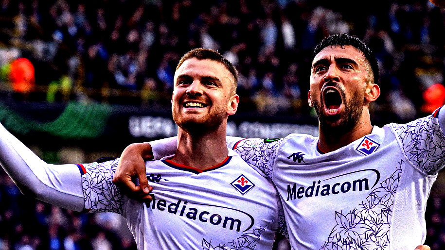 فيورنتينا يجتاز بروج ويبلغ نهائي المؤتمر الأوروبي