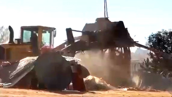 "الوفاء والإصلاح" فرع النقب: لن نرحل عن أرضنا رغم الهدم في أبو عصا بالنقب