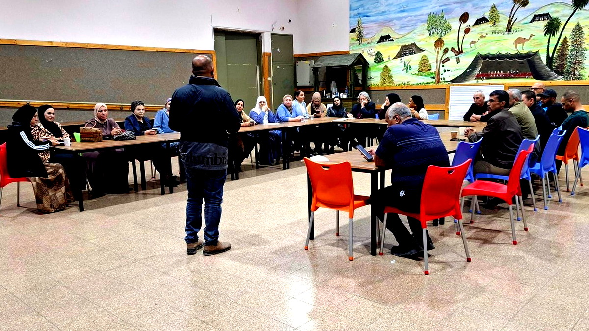 ورشة ارشاد في مجال السلامة والأمان لموظفي المركز الجماهيري رهط