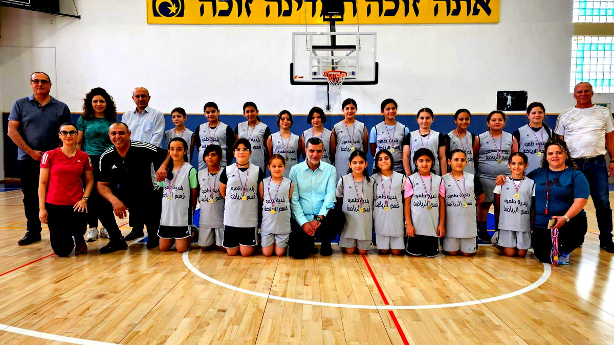 دوري كرة السلة في طمرة- بمشاركة 160 فتاة من الصف الأول حتى السابع