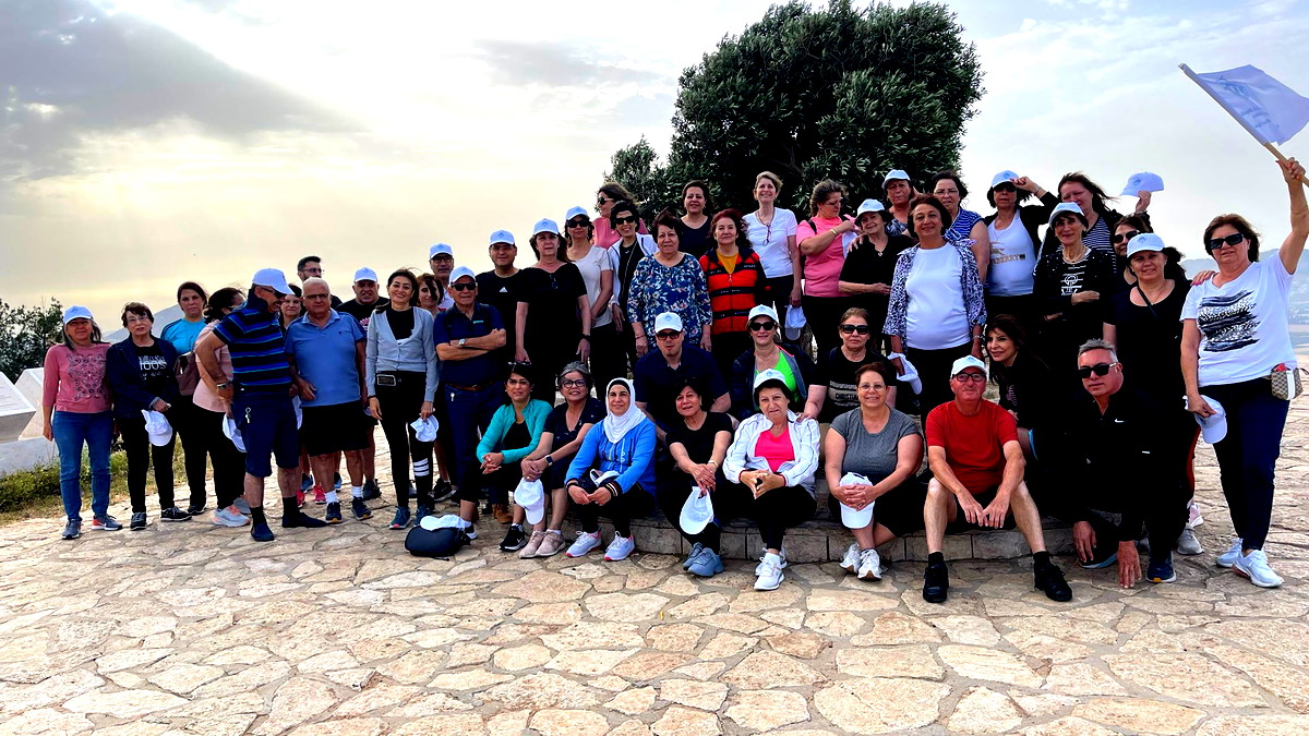 جمعية اصدقاء مستشفى الناصرة (الأنجليزي) تتابع فعالياتها وبرامجها العديدة والمتنوعة: "المشي عادة تحمل بين طياتها صحة وسعادة"‎