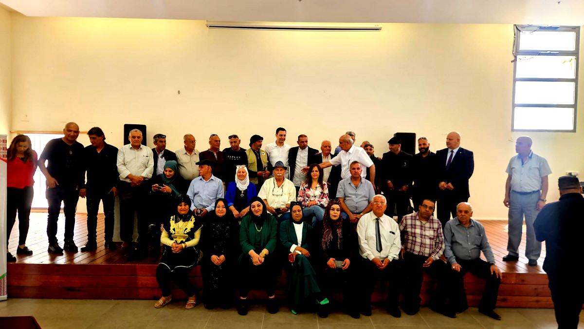 في المركز الجماهيري الفريديس| رابطة اطياف الود للتراث والابداع تكرم رئيس المجلس المحلي المتخب السيد احمد برية