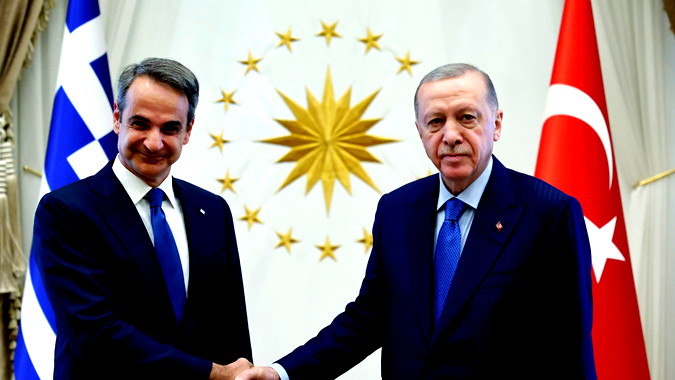 أردوغان يجادل رئيس الوزراء اليوناني بشأن "حماس": فلسطين أرض الشعب الفلسطيني محتلة منذ العام 1948