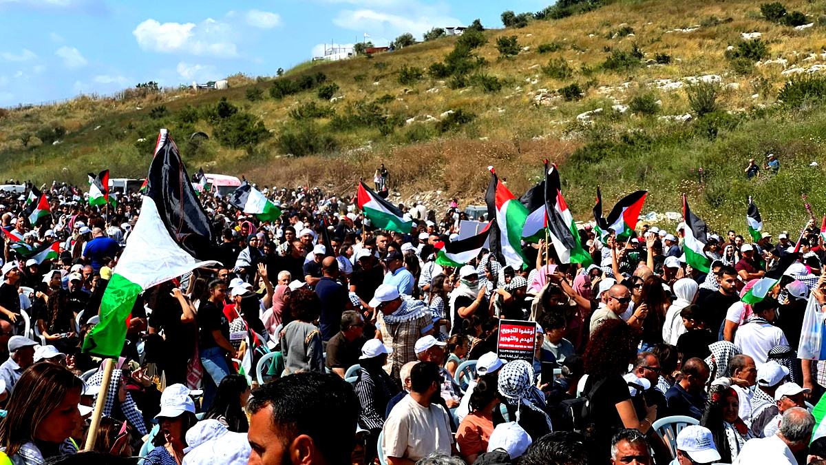 بركة في مسيرة ومهرجان النكبة: هذا الحضور الهائل رسالة تأكيد على الانتماء