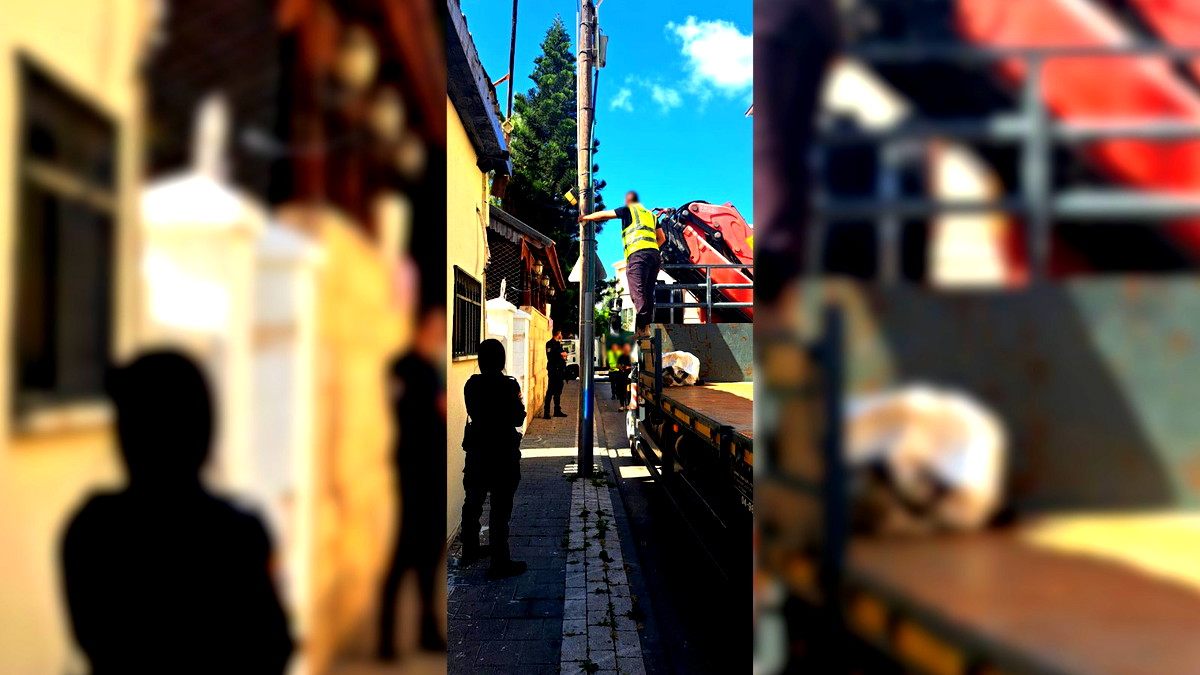 بعد نشاط للشرطة- يافا: إزالة 37 كاميرا مراقبة نصبتها العناصر الإجرامية في الحيّز العام بالمدينة