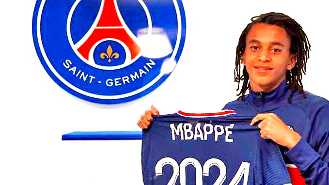 باريس سان جيرمان يركل شقيق كيليان مبابي خارج أسوار النادي