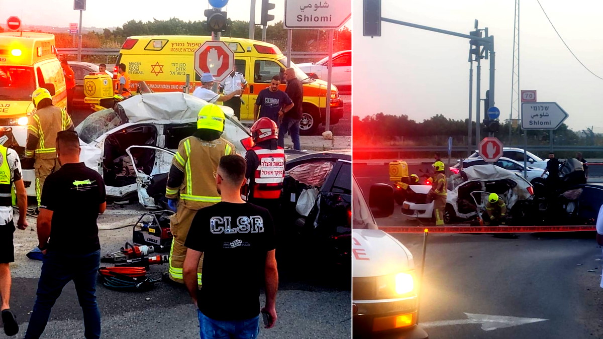 مصرع امرأة (50 عامًا) واصابة اخرين اثر حادث طرق على شارع 70 قرب الشيخ دنون