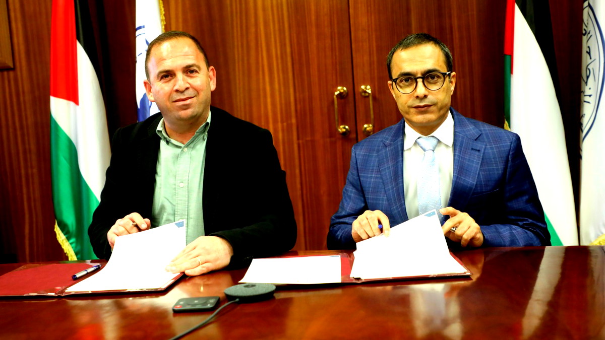 توقيع اتفاقية تعاون مشترك بين كلية الناصرة والجليل (ج.م) وجامعة النجاح الوطنية في نابلس