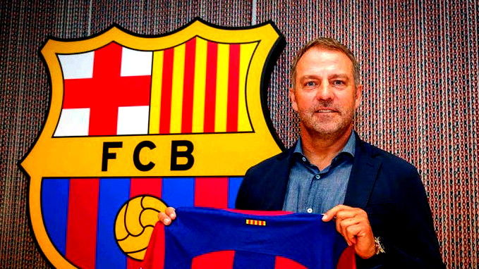 برشلونة عبر بيان رسمي: تعاقدنا مع فليك الذي ضربنا بـ"ثمانية" أهداف