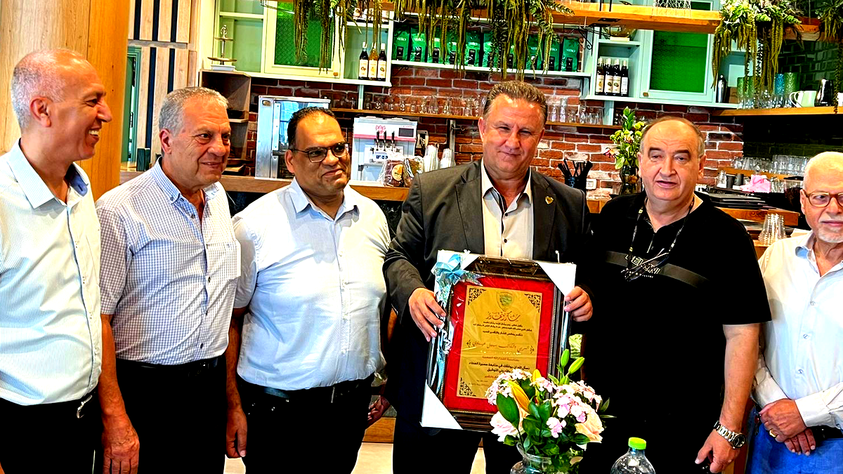 كفرمندا ؛ انطلاق مشروع  نمط حياة سليم وتكريم مفتش المعارف الدكتور حمد طربية  والمربي والأديب سهيل عيساوي