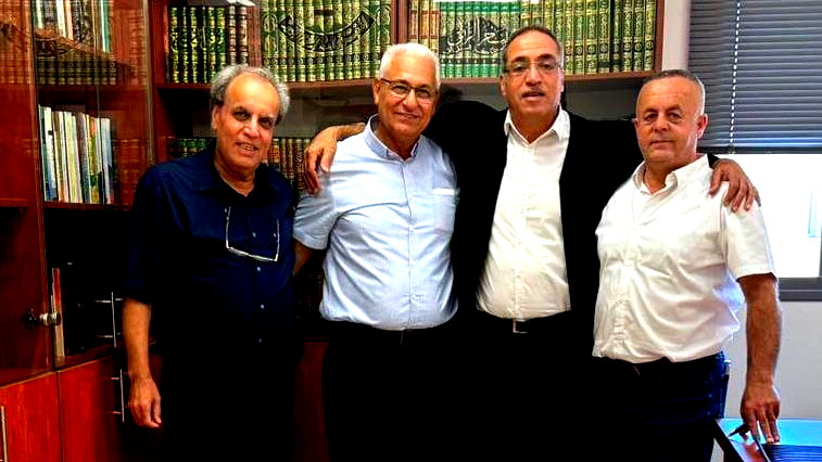 رئيس بلدية سخنين مازن  غنايم يلتقي فضيلة القاضي هاشم سواعد