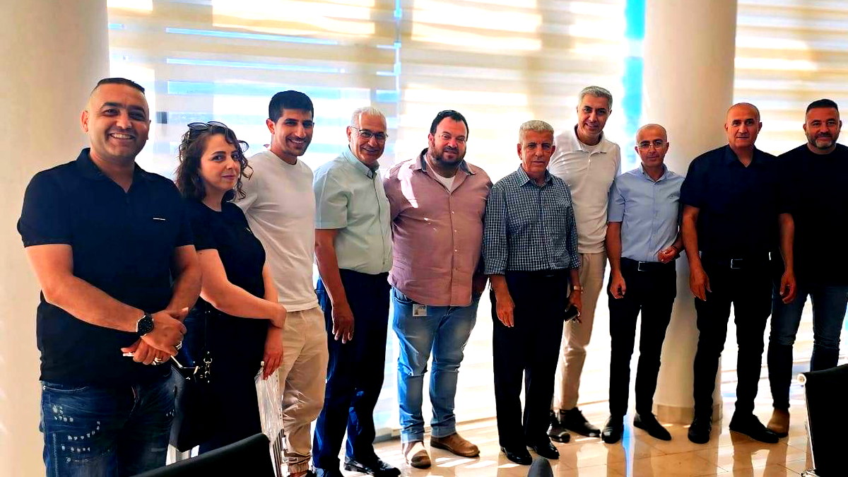 جلسة في مكتب رئيس البلدية| تطوير الشارع الرئيسي في سخنين من الجهة الغربية حتى شرق البلد